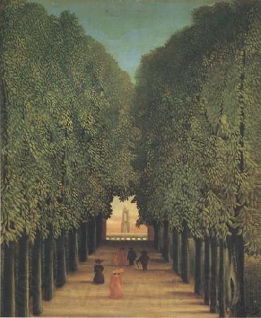 Henri Rousseau The Avenue,Park of Saint-Cloud Spain oil painting art